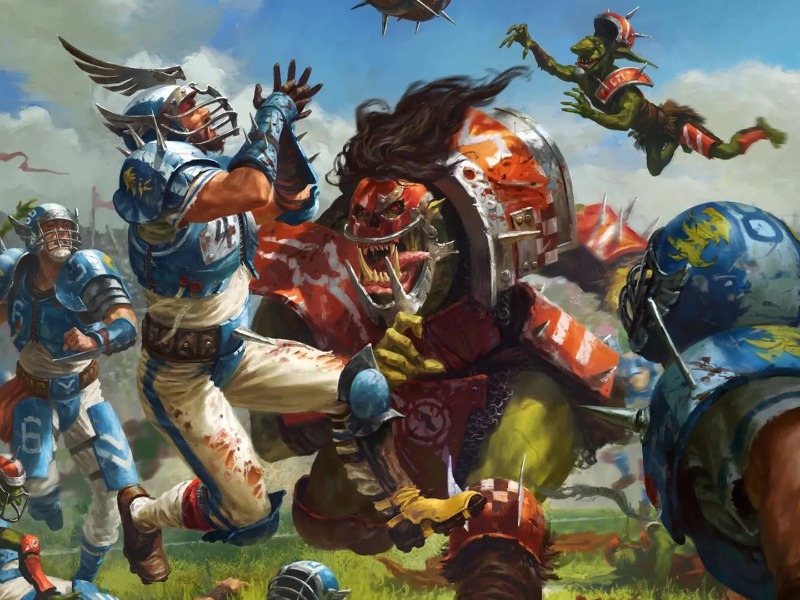 Partido de Liga BloodBowl Aleatorio