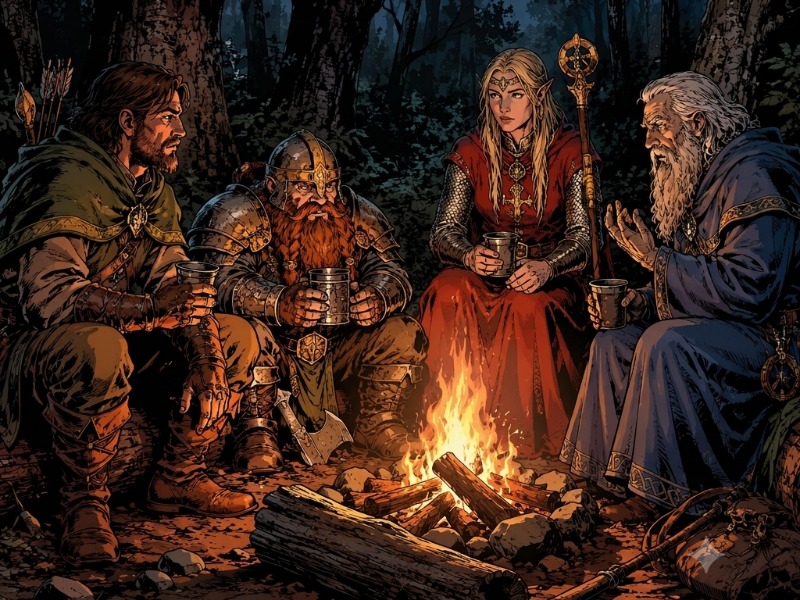 Campaña de Dungeon universalis
