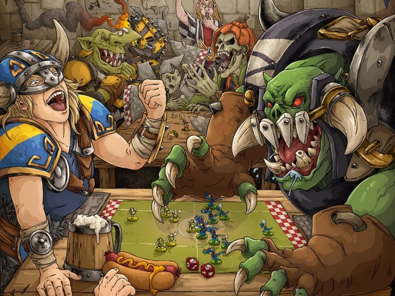 Partidos Blood Bowl - Amistosos