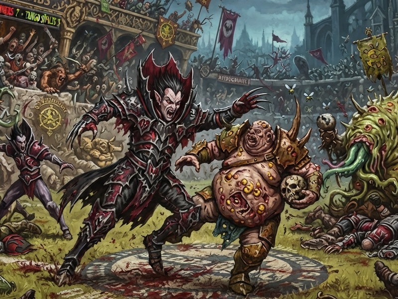 Blood Bowl Liga Encuentro Aleatorio - Jornada 1